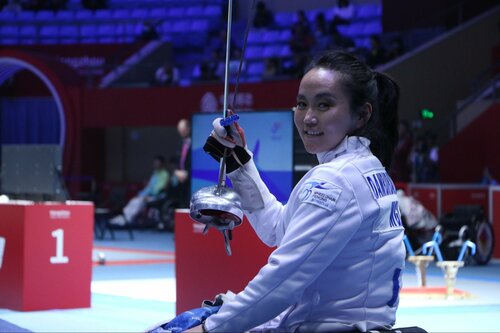 ААШТ-нээс туяалзуур сэлэмчин Д.Цолмон хүрэл медалийн болзол хангав